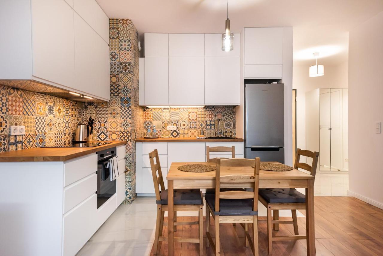 ורשה Saska Kepa Bright Apartament מראה חיצוני תמונה