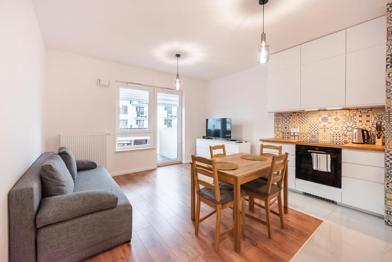 ורשה Saska Kepa Bright Apartament מראה חיצוני תמונה
