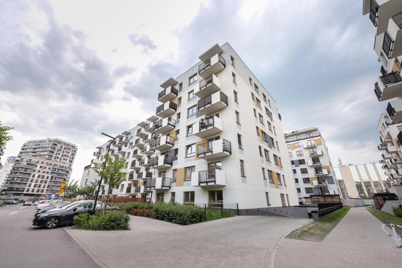 ורשה Saska Kepa Bright Apartament מראה חיצוני תמונה